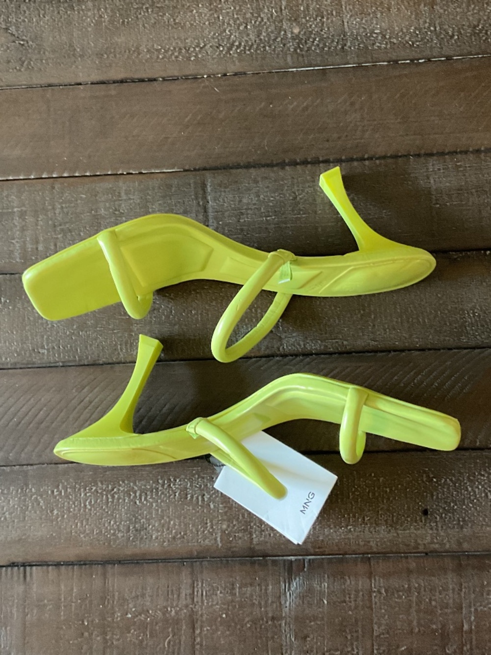 💐NWT💐 Mango Strappy Heeled Sandals - size 39 - Picture 3 of 9